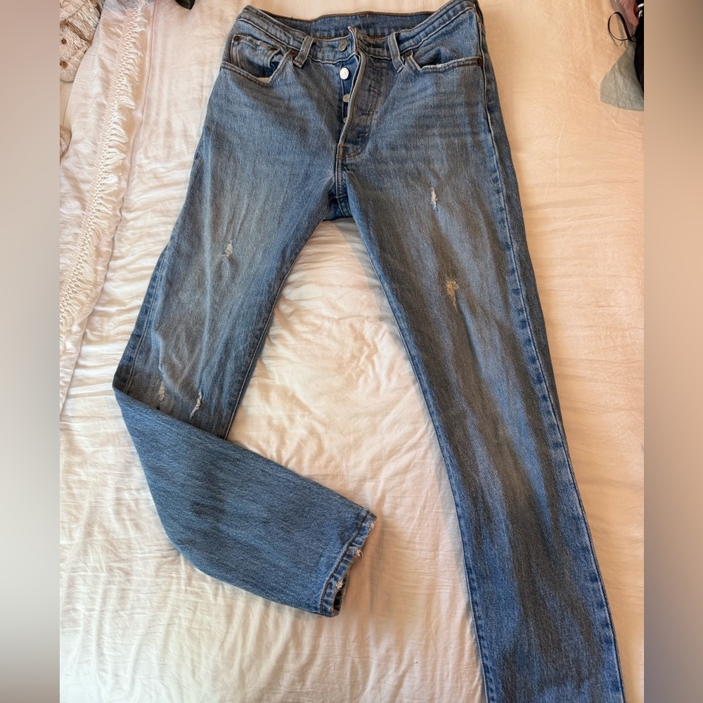 Levi 501 skinny jeans